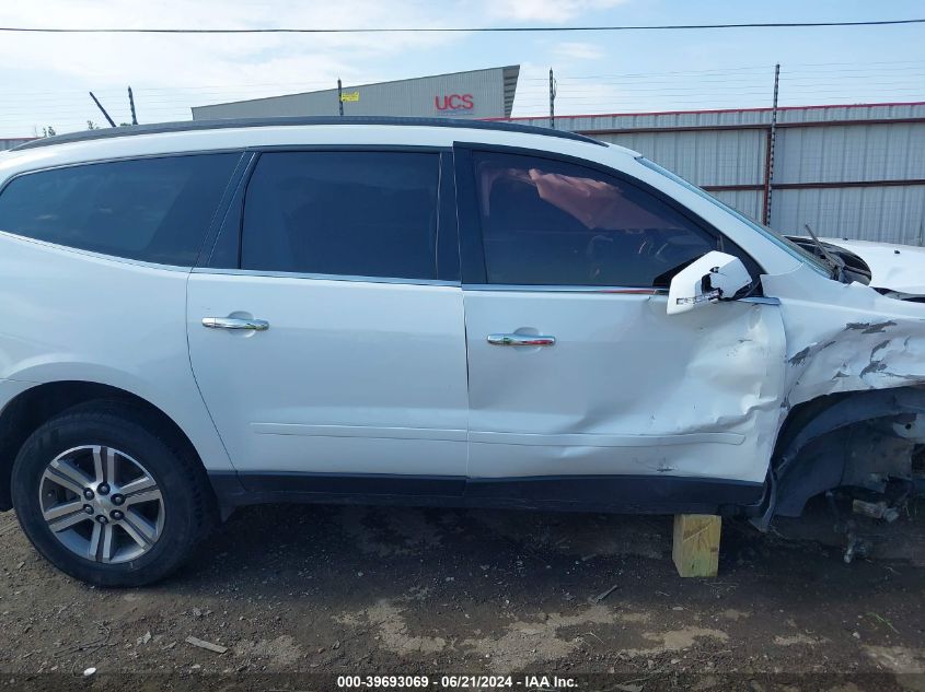 2016 Chevrolet Traverse Lt VIN: 1GNKRGKD0GJ296821 Lot: 39693069