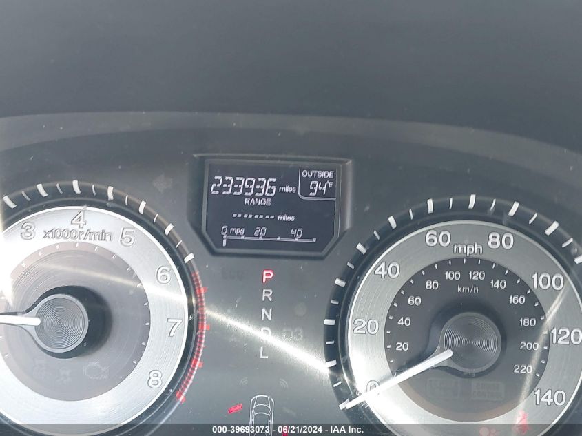 2012 Honda Odyssey Ex-L VIN: 5FNRL5H63CB092389 Lot: 39693073