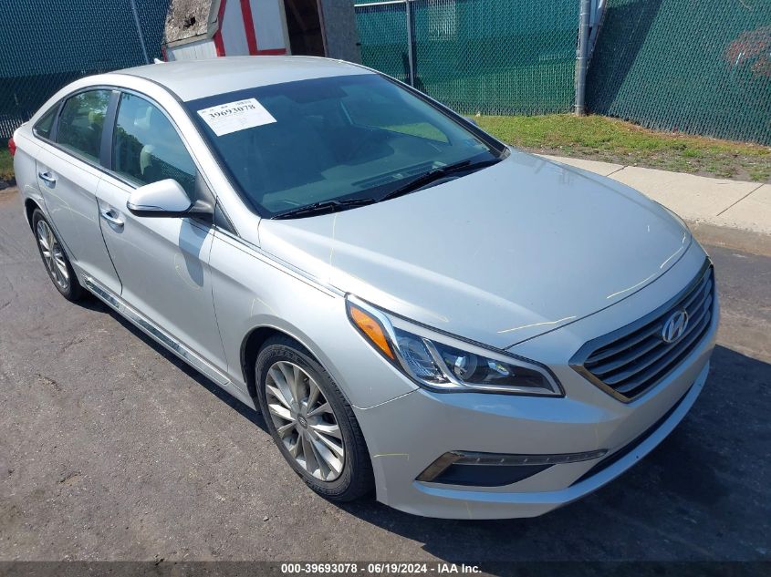 2015 Hyundai Sonata Limited VIN: 5NPE34AF1FH042597 Lot: 39693078