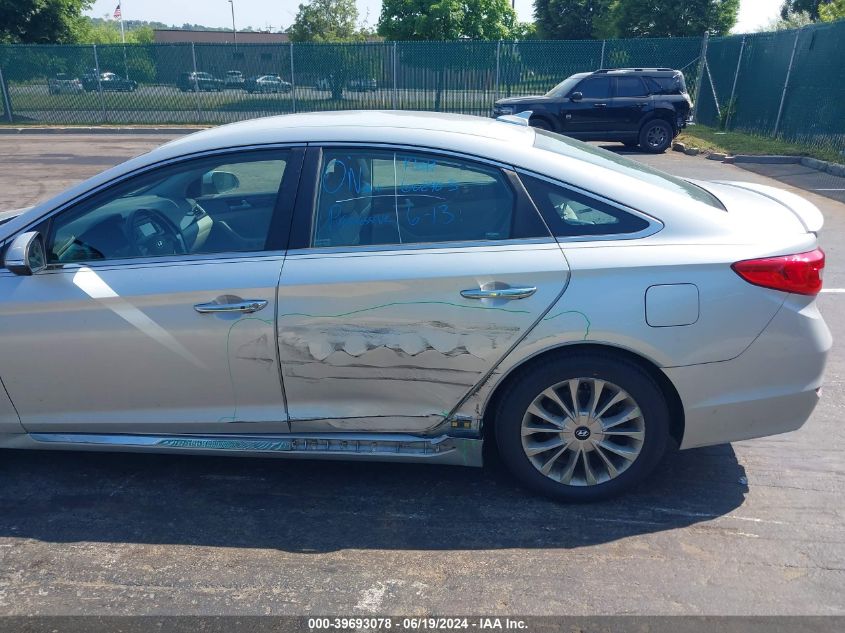 2015 Hyundai Sonata Limited VIN: 5NPE34AF1FH042597 Lot: 39693078