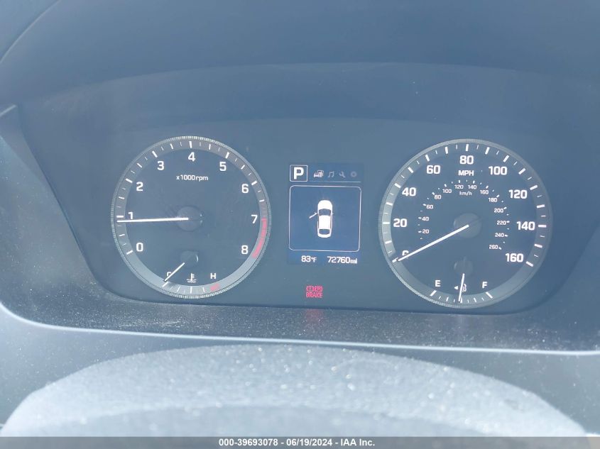 2015 Hyundai Sonata Limited VIN: 5NPE34AF1FH042597 Lot: 39693078