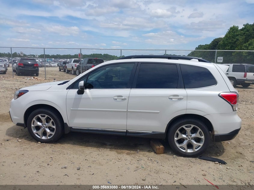 2018 Subaru Forester 2.5I Touring VIN: JF2SJAWC7JH498201 Lot: 39693080