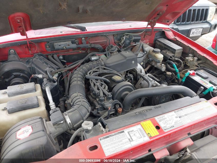 2000 Ford Ranger Xl/Xlt VIN: 1FTYR10C7YPB62686 Lot: 39693086