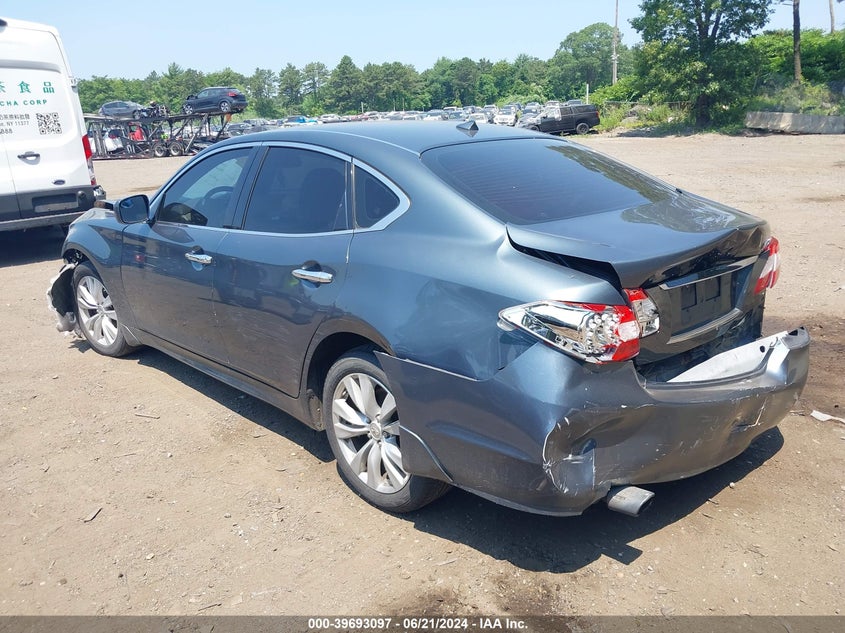 2011 Infiniti M37 X VIN: JN1BY1ARXBM372884 Lot: 39693097
