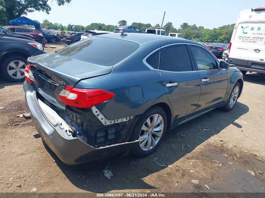 2011 Infiniti M37 X VIN: JN1BY1ARXBM372884 Lot: 39693097