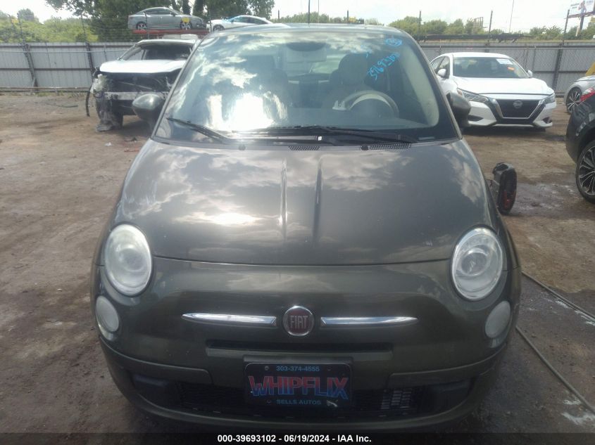 2013 Fiat 500 Pop VIN: 3C3CFFARXDT745640 Lot: 39693102