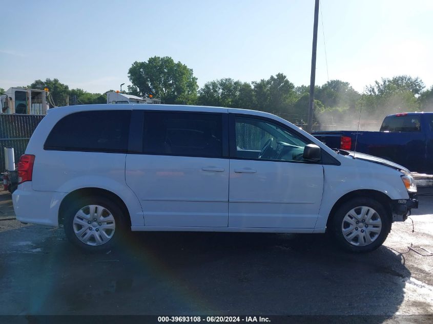 2017 Dodge Grand Caravan Se VIN: 2C4RDGBG3HR782889 Lot: 39693108