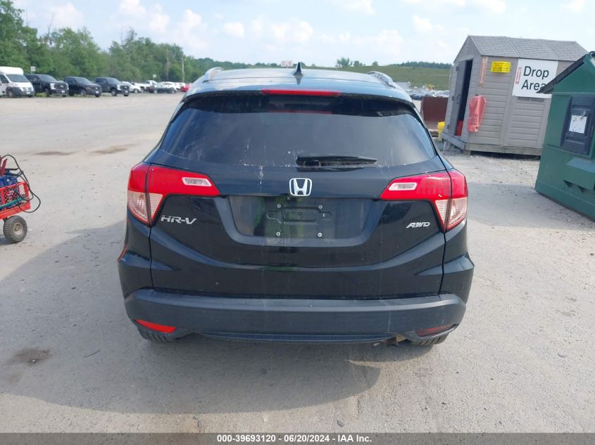 2018 Honda Hr-V Ex-L VIN: 3CZRU6H79JM729719 Lot: 39693120