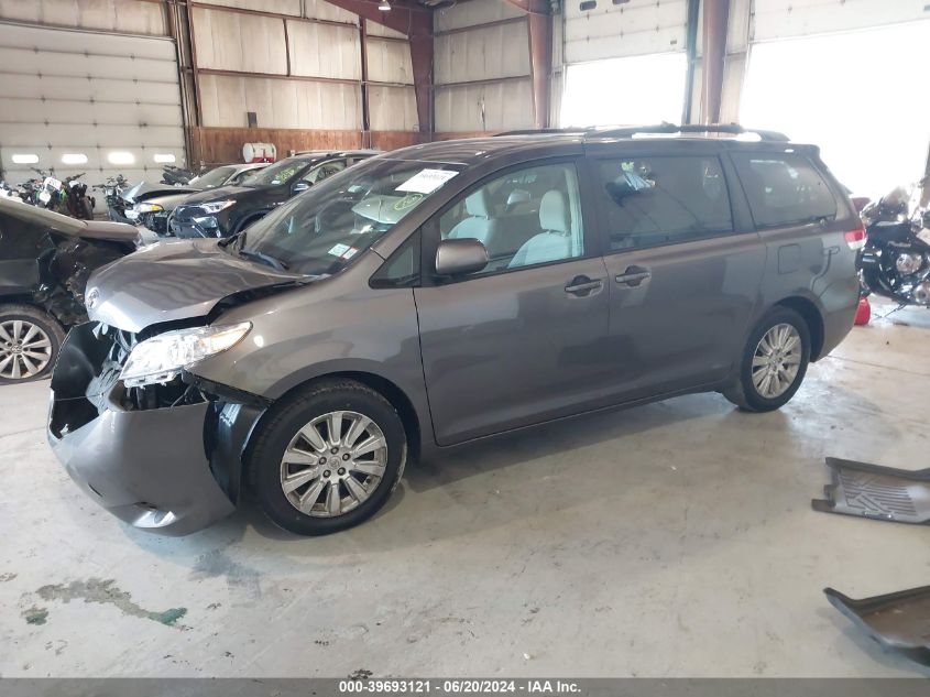 2013 Toyota Sienna Le VIN: 5TDJK3DC2DS049451 Lot: 39693121