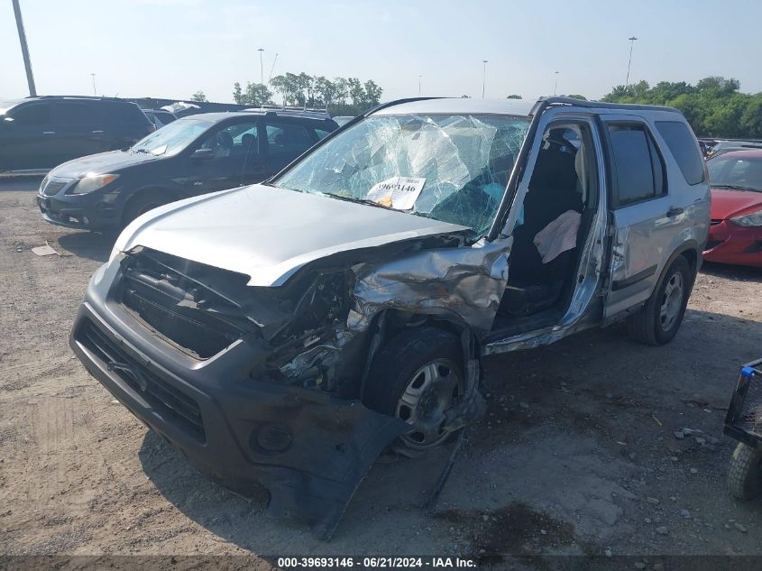 2005 Honda Cr-V Lx VIN: SHSRD68545U305629 Lot: 39693146