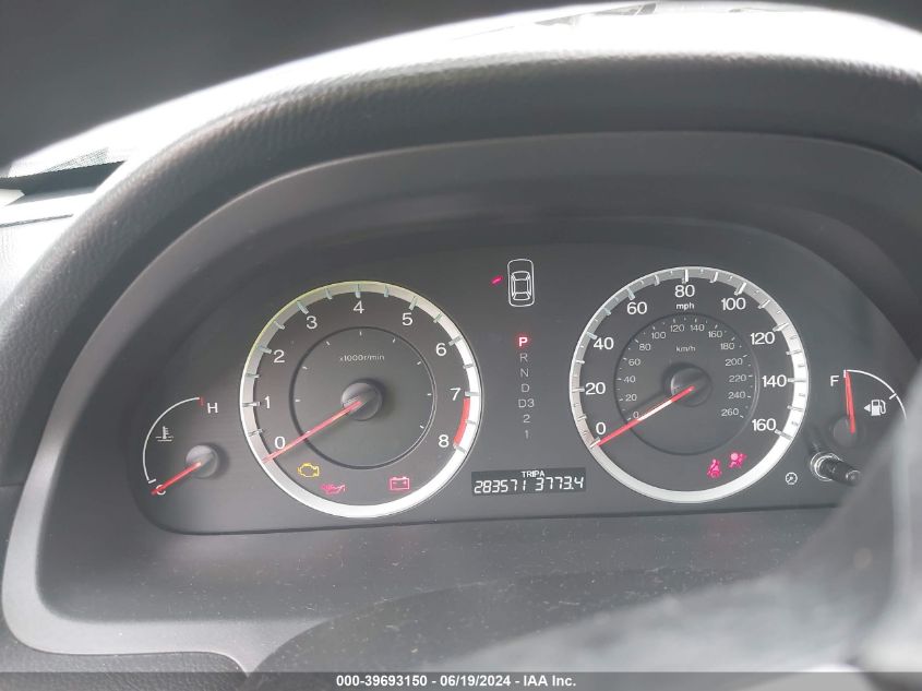 2009 Honda Accord Ex VIN: 1HGCP26739A092898 Lot: 39693150