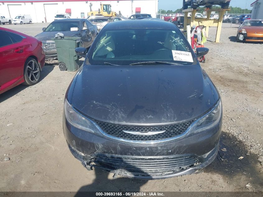 2016 Chrysler 200 Lx VIN: 1C3CCCFB9GN195418 Lot: 39693165