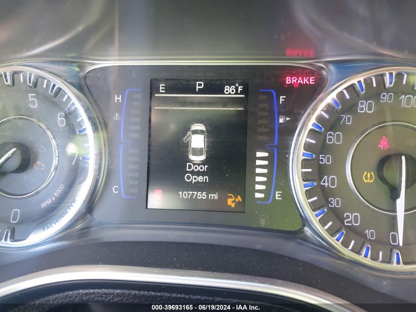 2016 Chrysler 200 Lx VIN: 1C3CCCFB9GN195418 Lot: 39693165