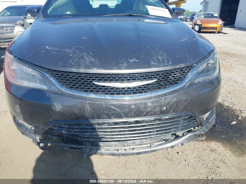 2016 Chrysler 200 Lx VIN: 1C3CCCFB9GN195418 Lot: 39693165