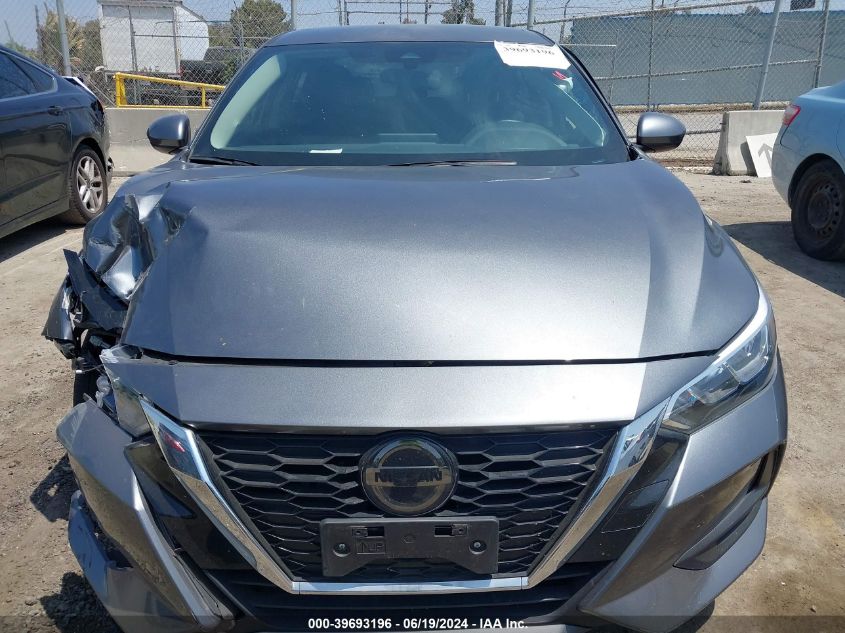 2020 Nissan Sentra S Xtronic Cvt VIN: 3N1AB8BV2LY301257 Lot: 39693196