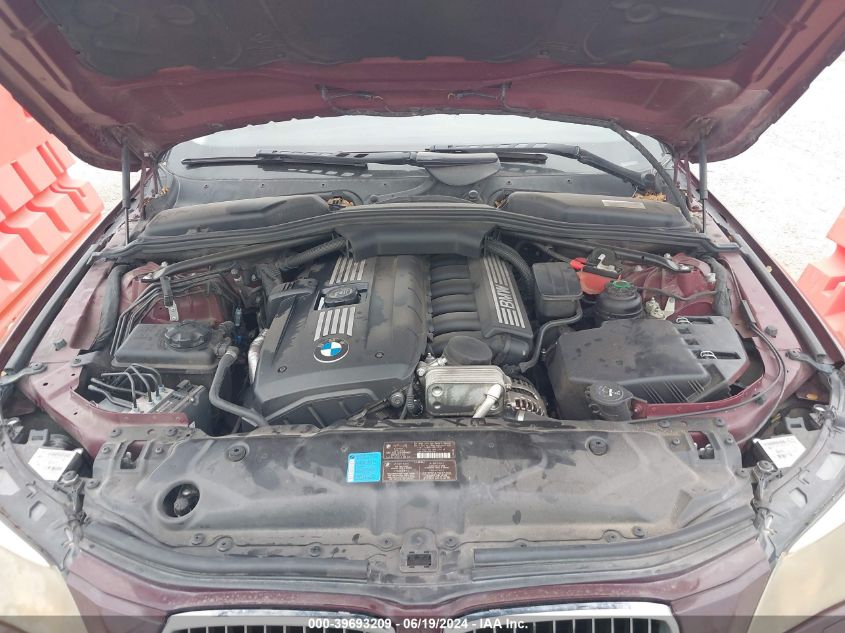 2010 BMW 528I VIN: WBANU5C5XAC128399 Lot: 39693209