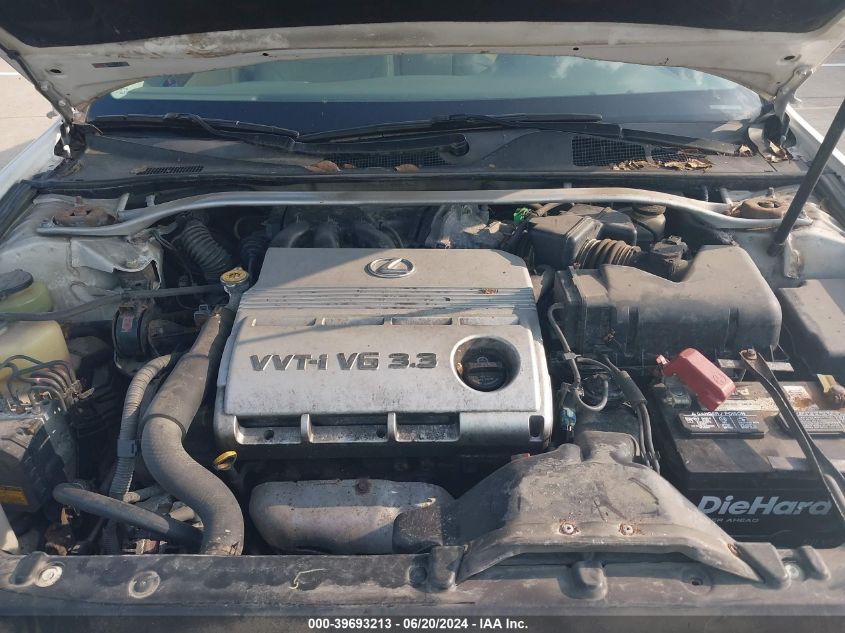 2006 Lexus Es 330 VIN: JTHBA30G565169901 Lot: 39693213