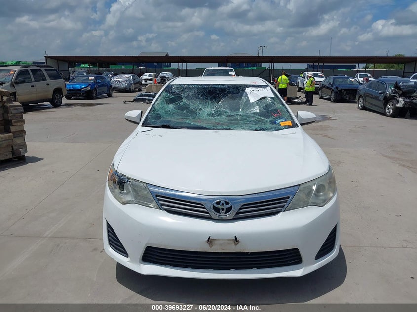 2012 Toyota Camry L VIN: 4T4BF1FK5CR238964 Lot: 39693227
