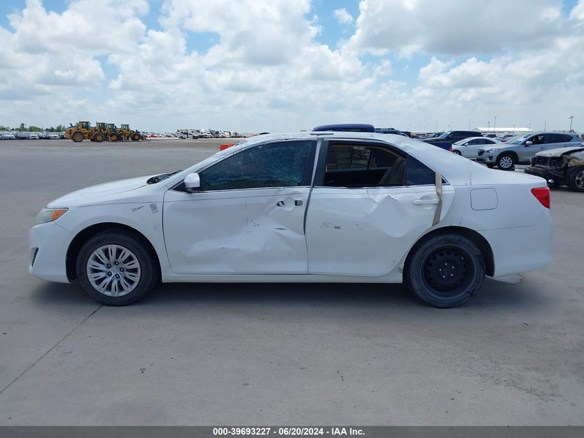 2012 Toyota Camry L VIN: 4T4BF1FK5CR238964 Lot: 39693227