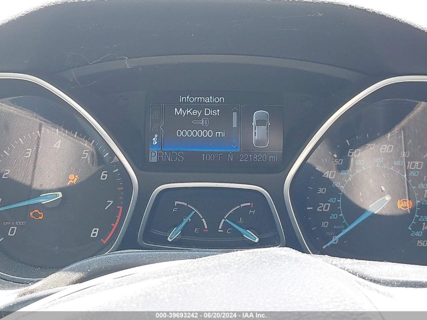 2012 Ford Focus Sel VIN: 1FAHP3H22CL378447 Lot: 39693242