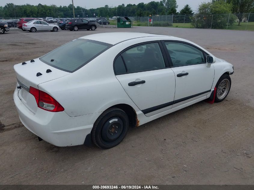 2HGFA16809H534619 | 2009 HONDA CIVIC