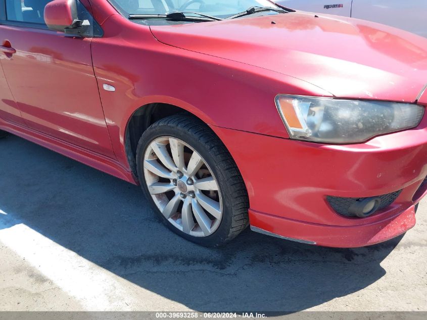 2009 Mitsubishi Lancer Gts VIN: JA3AU86W89U042777 Lot: 39693258