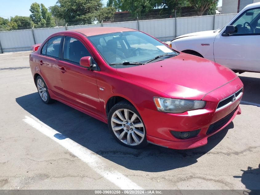 2009 Mitsubishi Lancer Gts VIN: JA3AU86W89U042777 Lot: 39693258