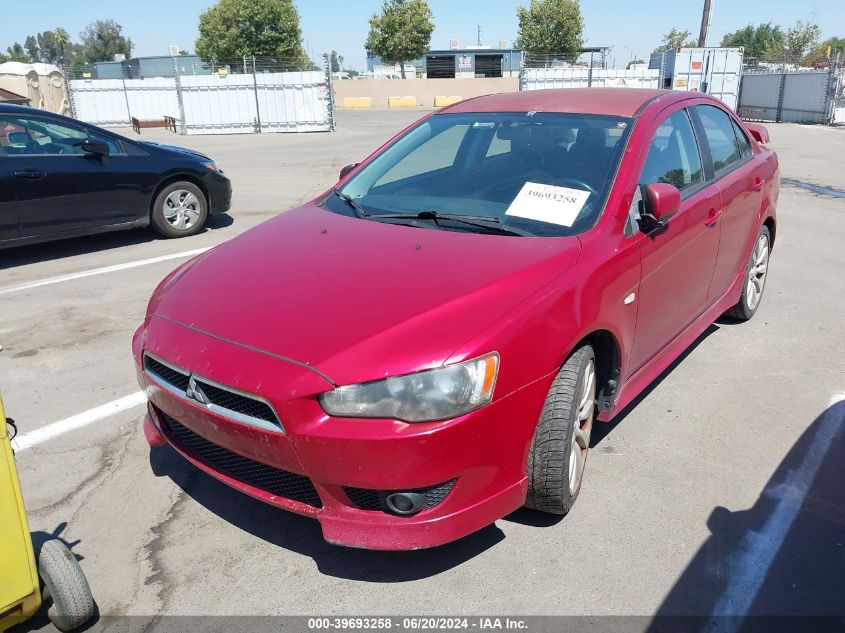 2009 Mitsubishi Lancer Gts VIN: JA3AU86W89U042777 Lot: 39693258