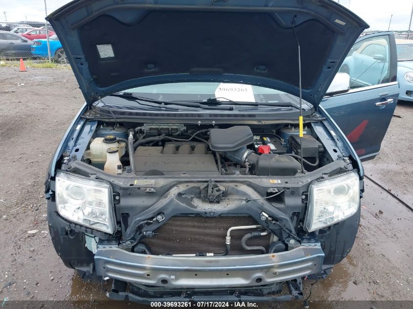 2010 Lincoln Mkx VIN: 2LMDJ6JC7ABJ05497 Lot: 39693261