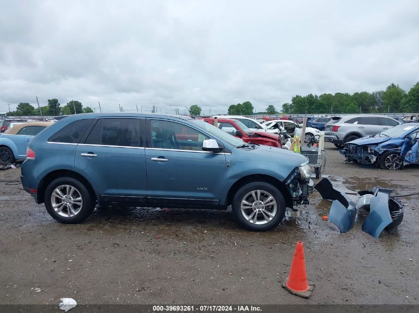 2010 Lincoln Mkx VIN: 2LMDJ6JC7ABJ05497 Lot: 39693261