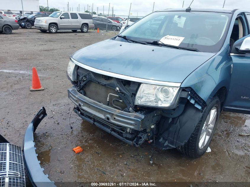 2010 Lincoln Mkx VIN: 2LMDJ6JC7ABJ05497 Lot: 39693261