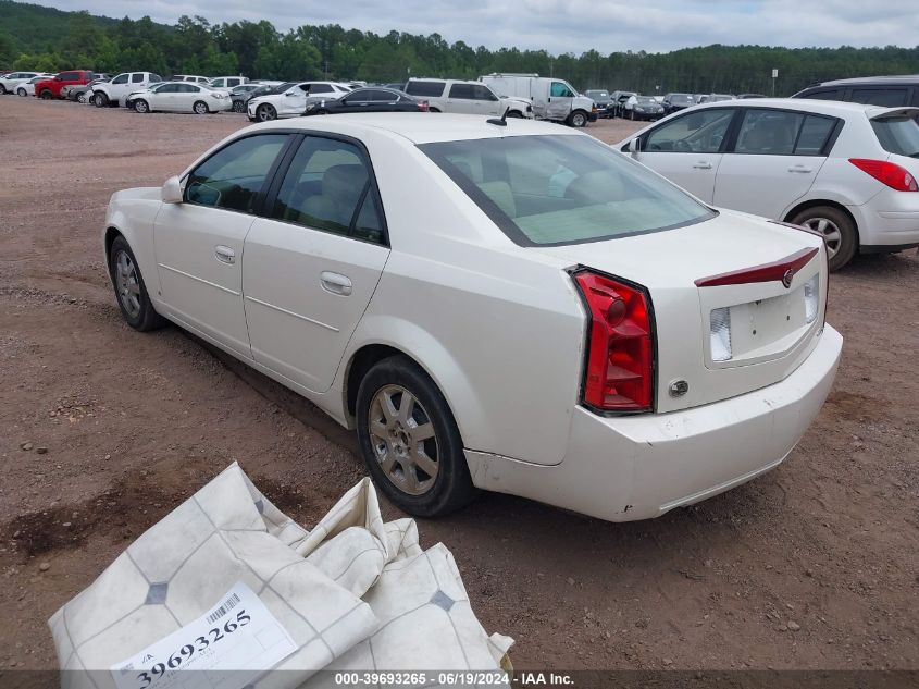 2007 Cadillac Cts Standard VIN: 1G6DM57T570100403 Lot: 39693265