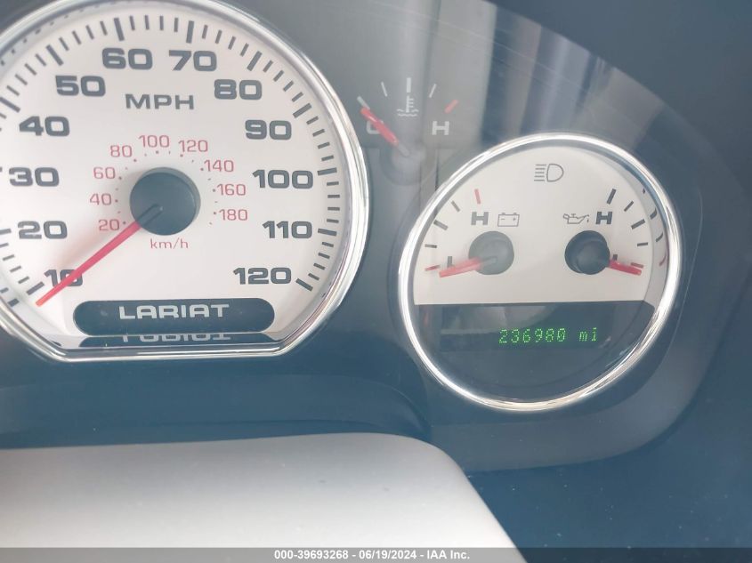 2007 Ford F-150 Lariat/Xlt VIN: 1FTPW12V17KC83308 Lot: 39693268