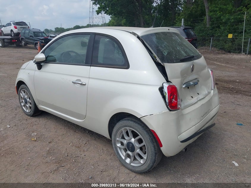 2012 Fiat 500 Pop VIN: 3C3CFFAR0CT104639 Lot: 39693313