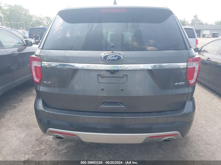 2017 Ford Explorer Xlt VIN: 1FM5K8D84HGC46384 Lot: 39693325