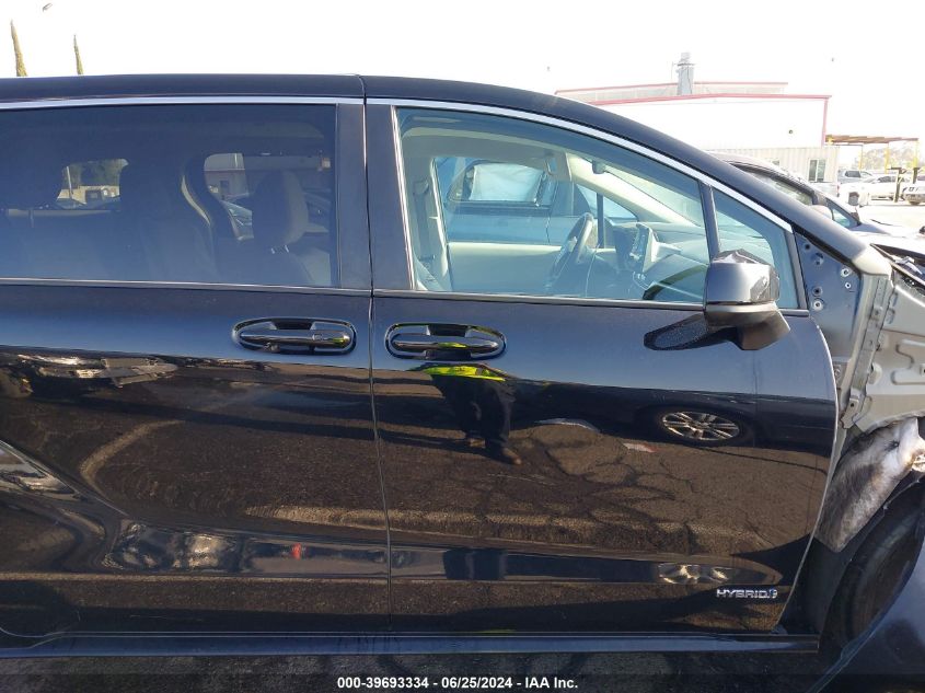 2021 Toyota Sienna Le VIN: 5TDKRKECXMS049030 Lot: 39693334