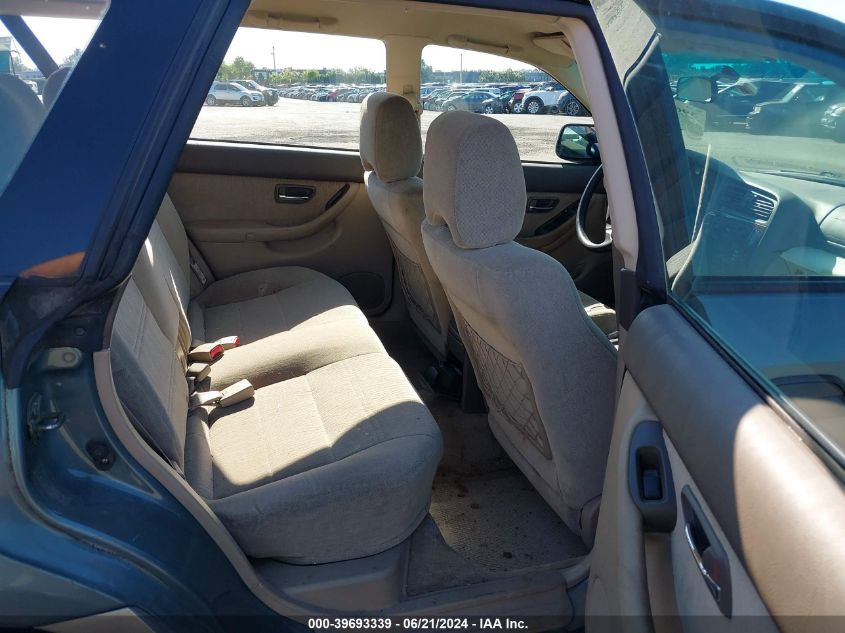 2001 Subaru Outback VIN: 4S3BH665X17672650 Lot: 39693339