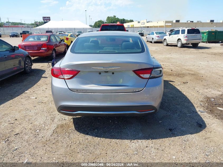 2016 Chrysler 200 Limited VIN: 1C3CCCAB6GN106900 Lot: 39693346