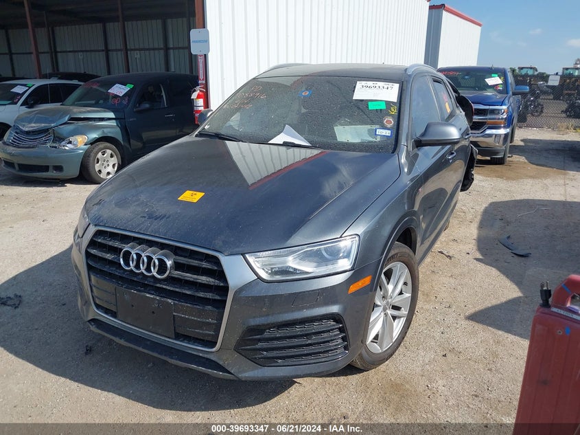 2018 Audi Q3 Premium VIN: WA1BCCFS1JR021442 Lot: 39693347