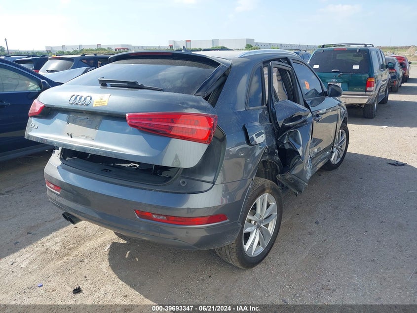 2018 Audi Q3 Premium VIN: WA1BCCFS1JR021442 Lot: 39693347