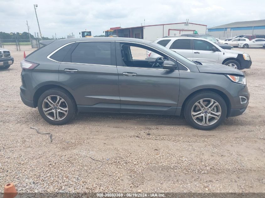 2016 Ford Edge Titanium VIN: 2FMPK4K93GBB44111 Lot: 39693369