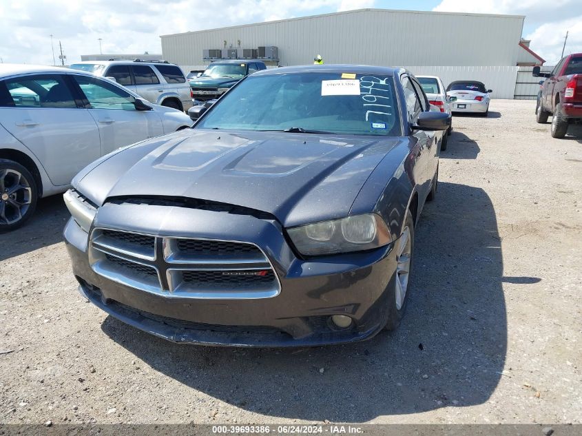 2013 Dodge Charger Sxt VIN: 2C3CDXHG0DH719492 Lot: 39693386