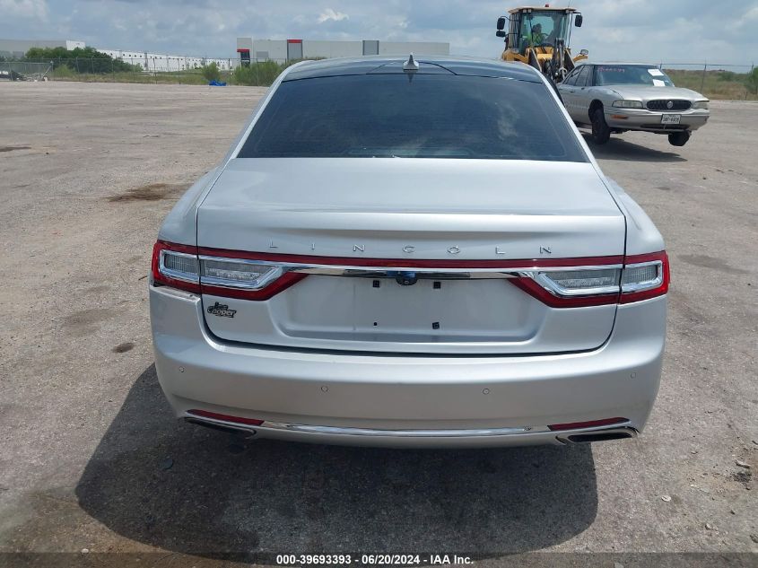 2019 Lincoln Continental Select VIN: 1LN6L9SK2K5600542 Lot: 39693393