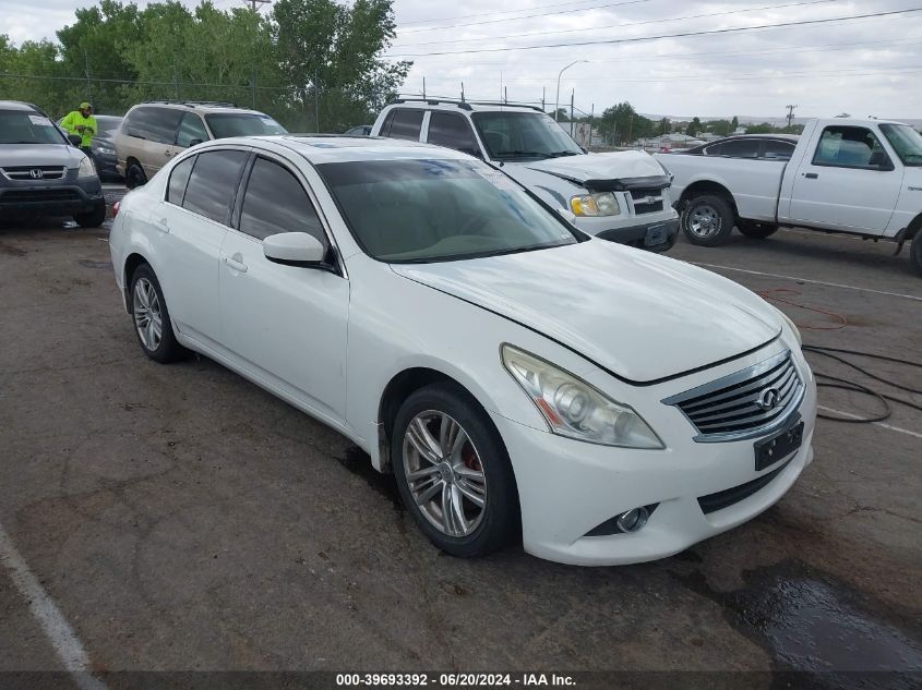 2011 Infiniti G37X VIN: JN1CV6AR8BM353003 Lot: 39693392