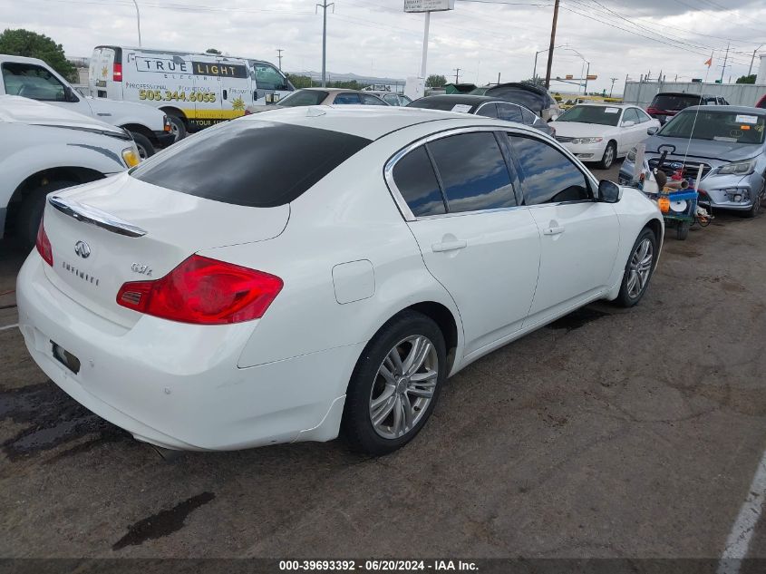 2011 Infiniti G37X VIN: JN1CV6AR8BM353003 Lot: 39693392