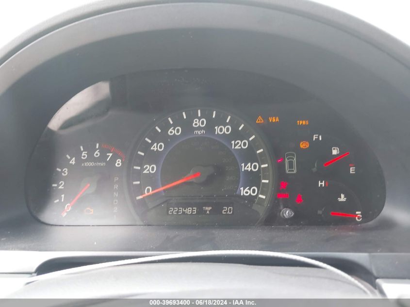 2009 Honda Odyssey Ex-L VIN: 5FNRL38749B406735 Lot: 39693400