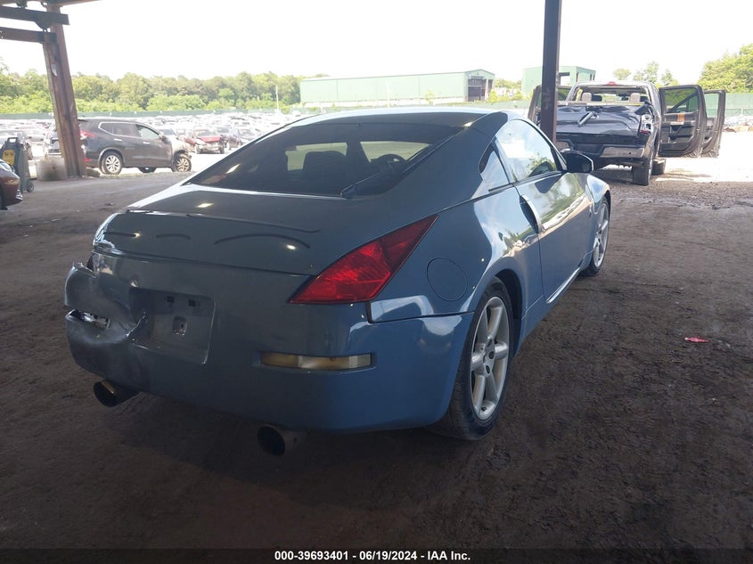 2003 Nissan 350Z Enthusiast VIN: JN1AZ34E93T001686 Lot: 39693401