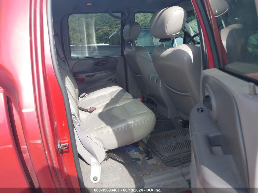 2002 Ford F150 Supercrew VIN: 1FTRW08L12KC95864 Lot: 39693407