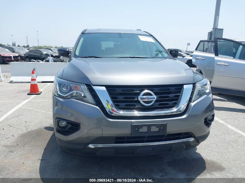 2019 Nissan Pathfinder Sv VIN: 5N1DR2MN3KC617012 Lot: 39693421