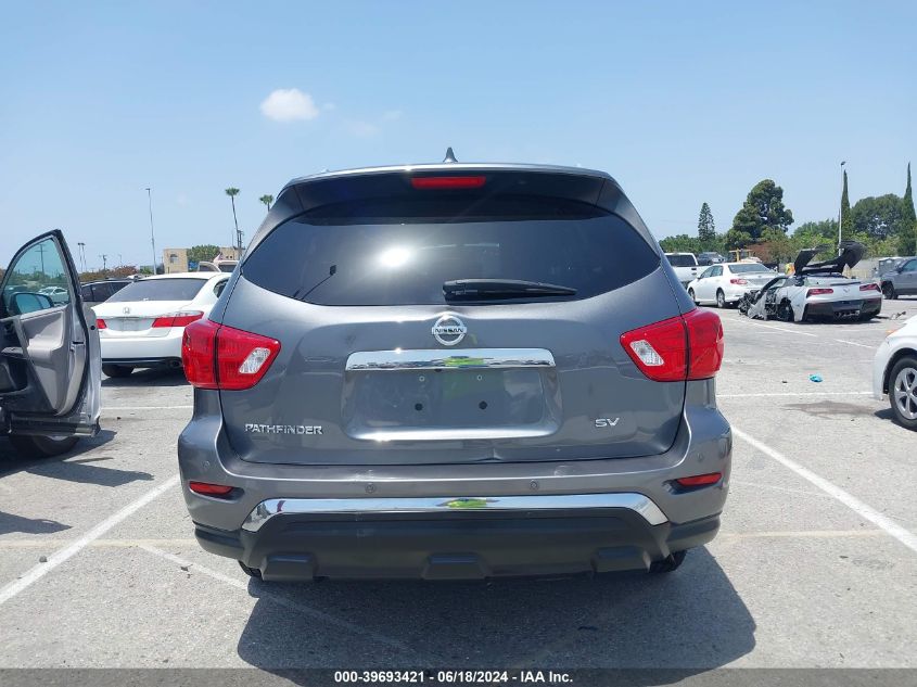 2019 Nissan Pathfinder Sv VIN: 5N1DR2MN3KC617012 Lot: 39693421